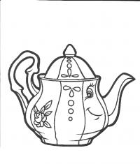 Иллюстрация 4 из 10 для забавные предметы. чайная посуда |заварной чайник 