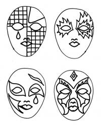 Карнавальные маски 