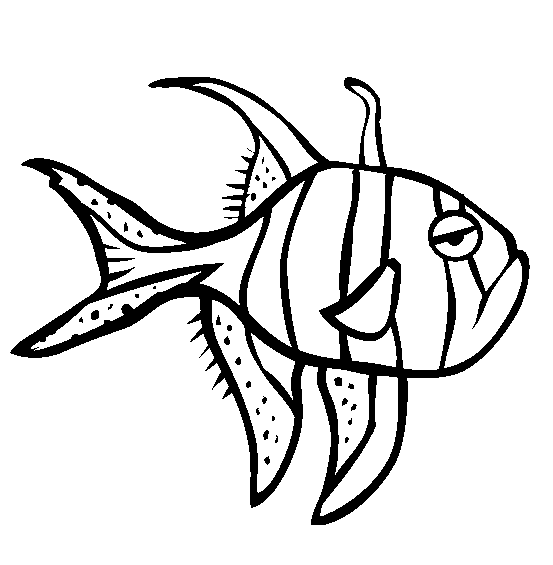 Раскраски рыбы рыба выкройка для вырезания из бумаги, недовольная рыбка 