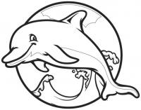 Раскраски подводный мир подводный мир, раскраска дельфин 