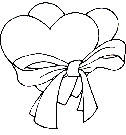 Картинка сердца для детей 