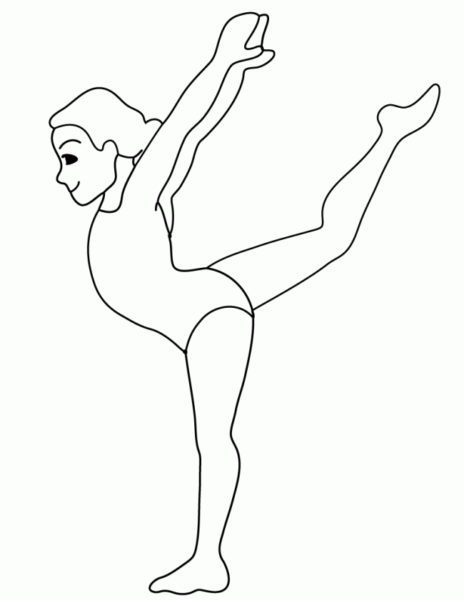 Рисунки для срисовки легкие гимнастика - 69 фото