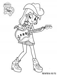 Девочка с гитарой 