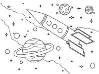 Раскраски космос, раскраска ракета | чеченский сайт для детей и ... 