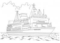 Раскраска кораблей, морских судов и подводных лодок - форум моряков 