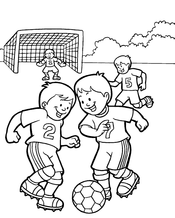 Раскраски 1 июня день защиты детей праздник 1 июня день защиты детей мальчики футбол мяч ворота 