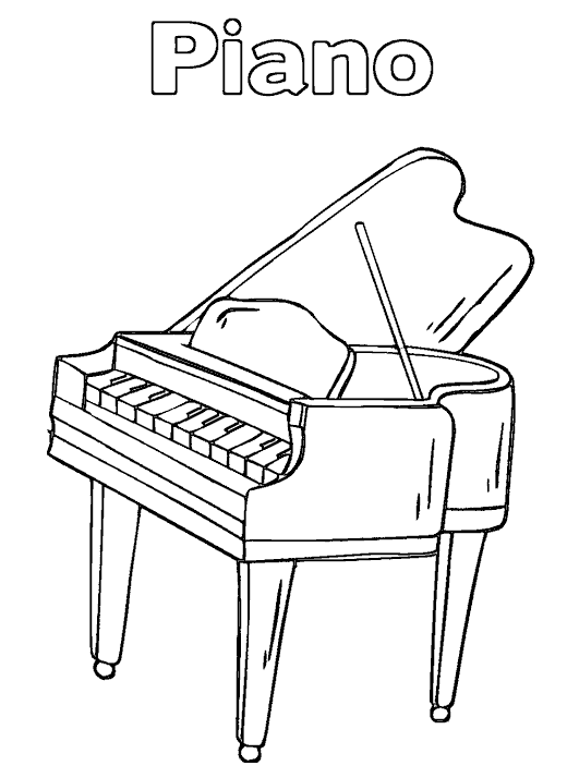 Музыкальные инструменты пианино 