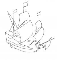 Как нарисовать корабль 