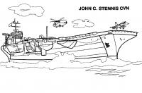 Распечатать бесплатные раскраски для детей: техника: корабли 