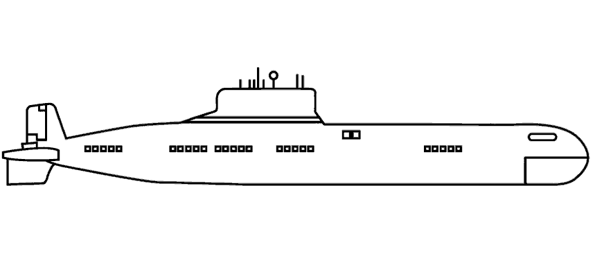 Военная подводная лодка 