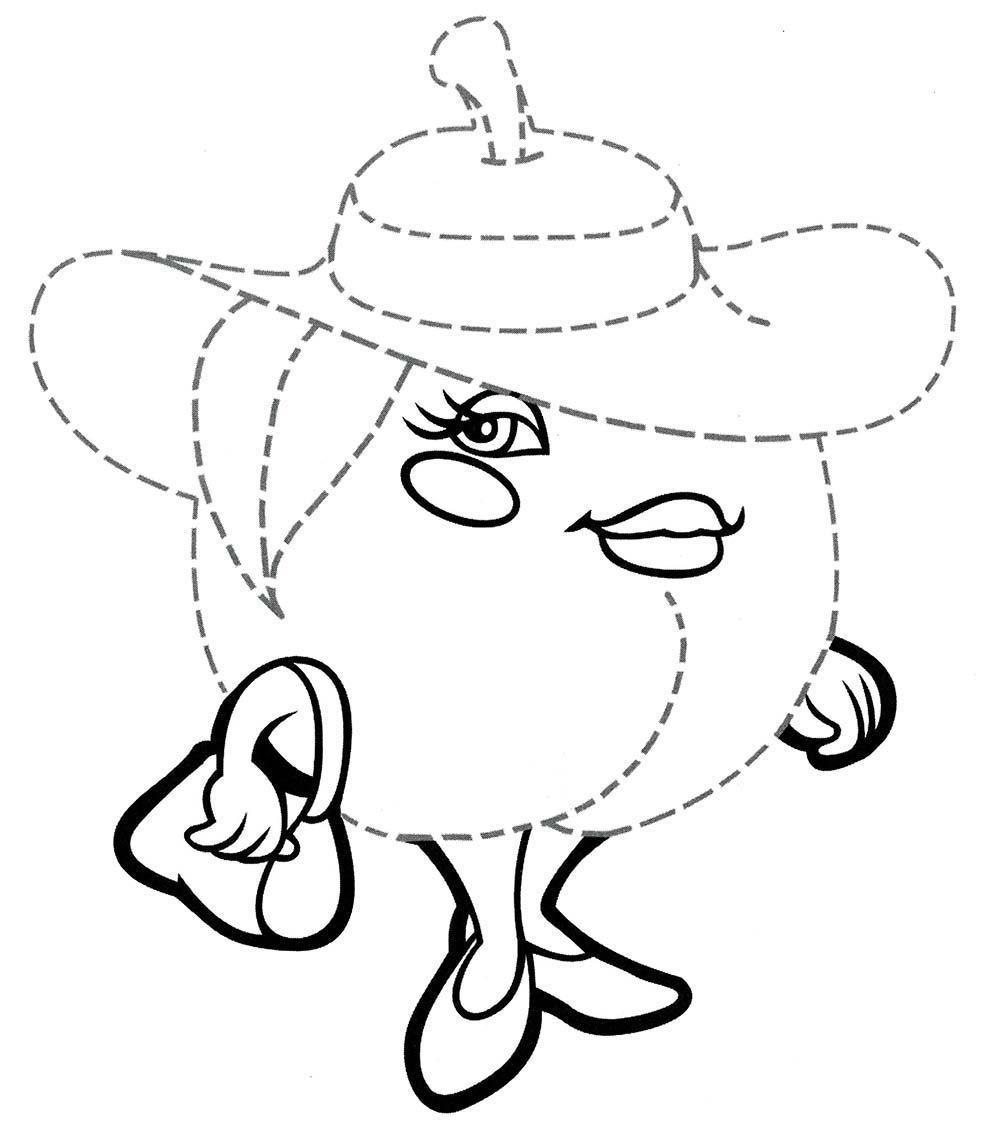 Раскраски соедини по точкам детская раскраска,  соедини по точкам яблоко 